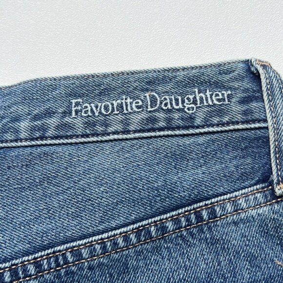 Favorite Daughter Jeans The Masha High Waist Wide Leg Long Beach Everyday 25 - Picture 8 of 14